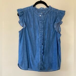 Denim blouse by Loft
